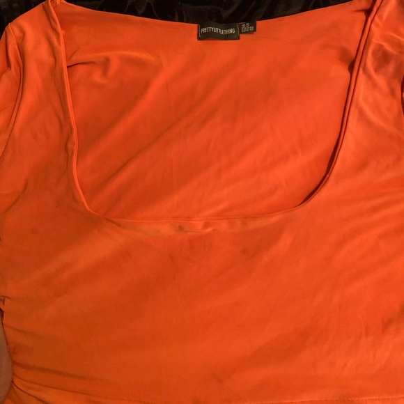 Orange Long Sleeve Romper/Jumpsuit - Picture 6 of 6